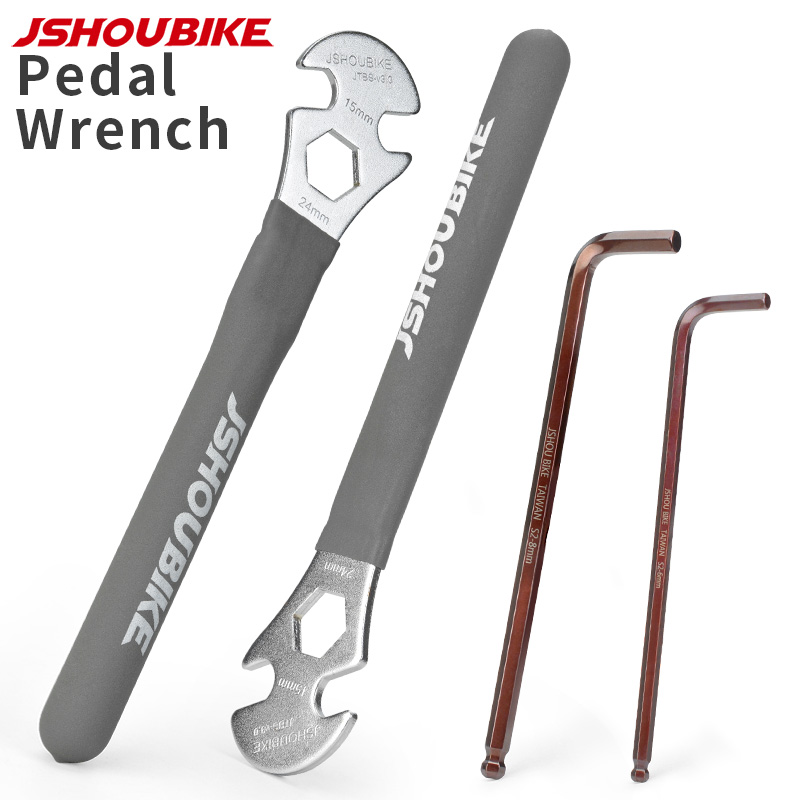 Mtb Pedals - JSHOUBIKE 6/8/15mm 자전거 페달 렌치 알렌