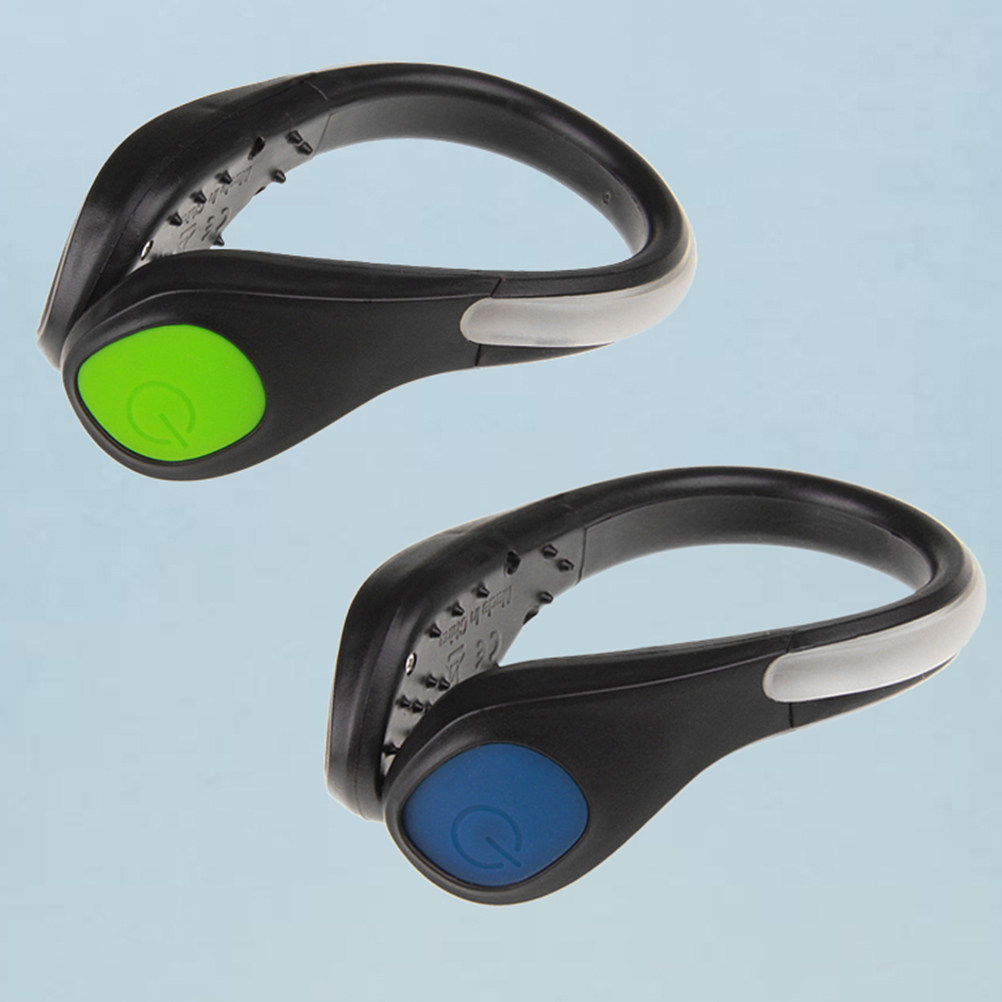 Cycling Visibility Gear - 2개입 LED 플래시 슈즈 라이트 클립