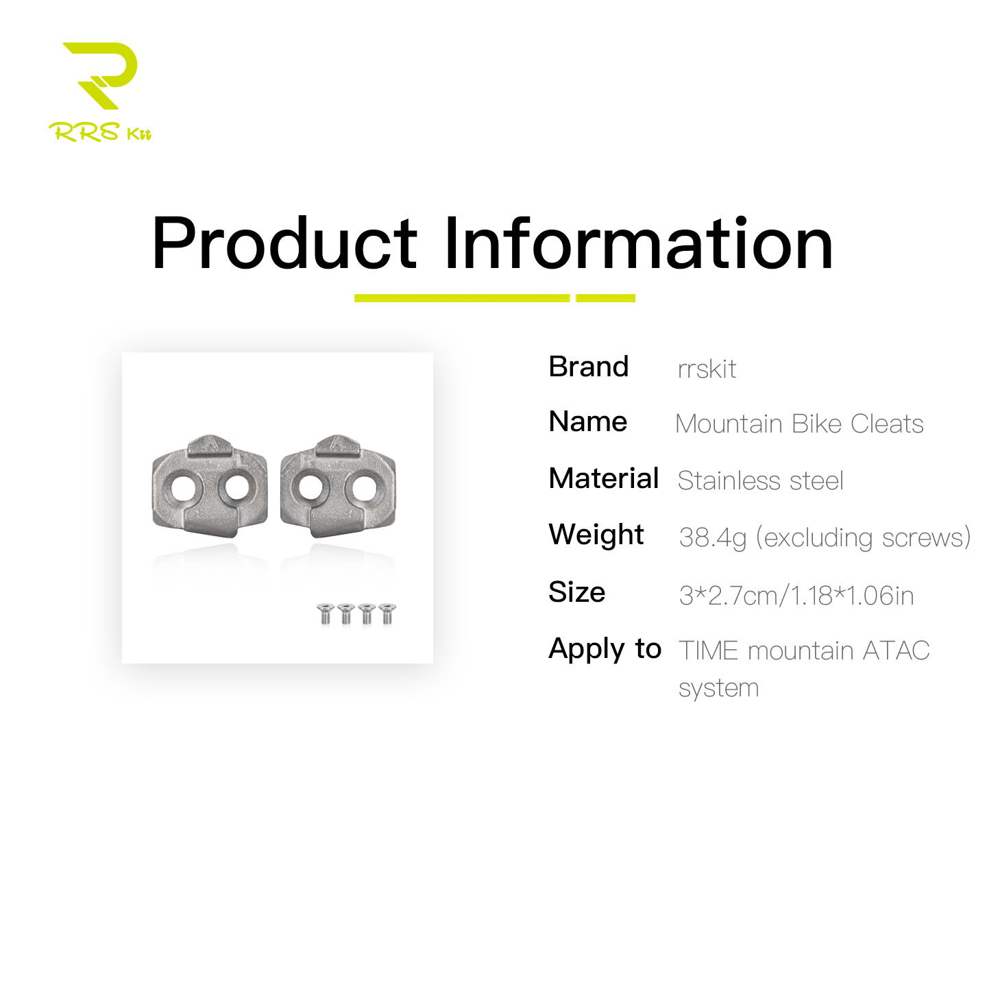 Rrskit 호환 타임 마운틴 바이크 락 클릿 ATAC - Mtb Pedals 리뷰 및 가격