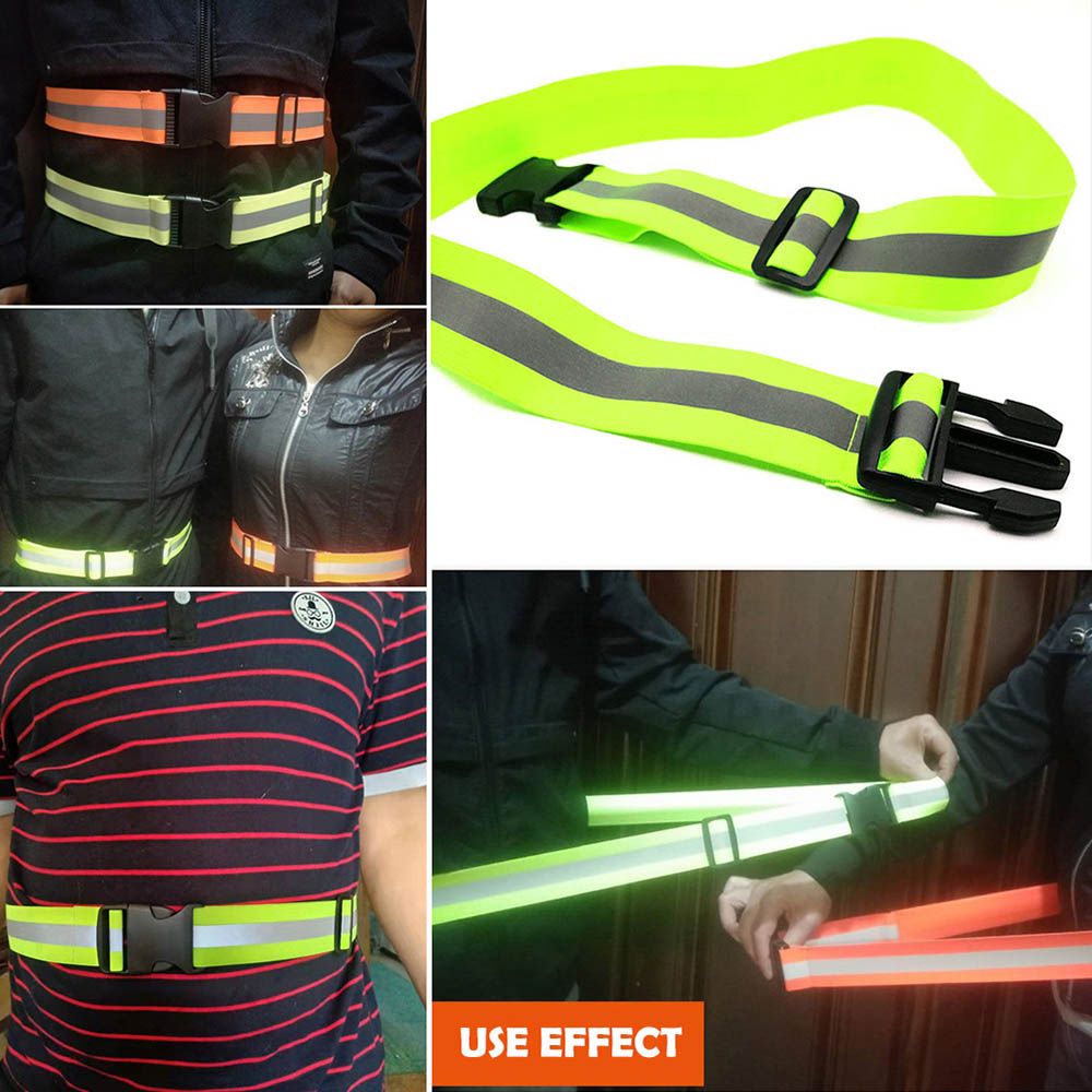 반사 벨트 조절 가능한 허리 스트랩 높은 가시성 안전  - Cycling Visibility Gear 리뷰 및 가격